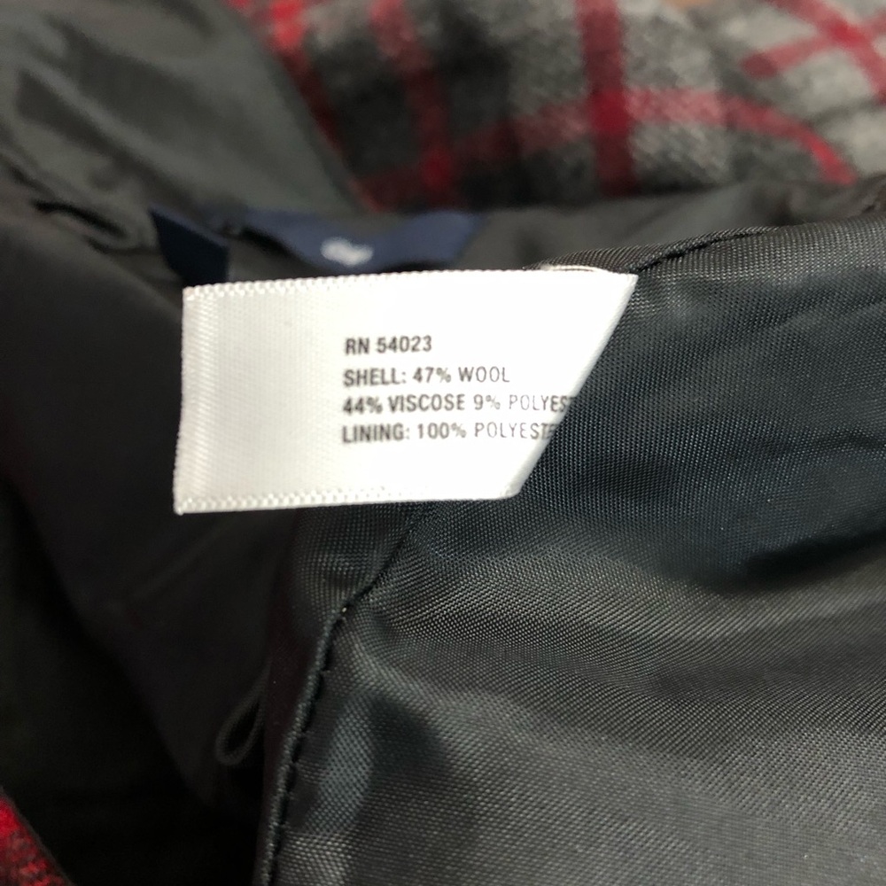 Y2K Tartan Plaid Wool Academia Mini Skirt Size 2 - Picture 11 of 12